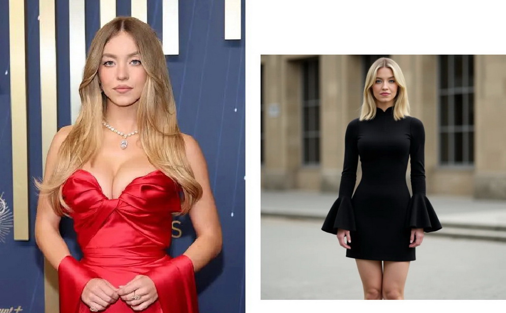 Create celeb face as a girl ai