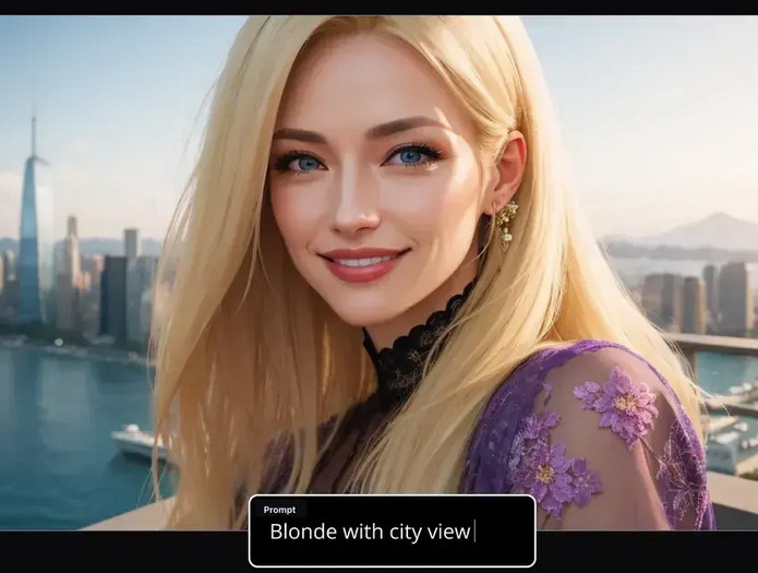 AI babe with a big ass to enjoy