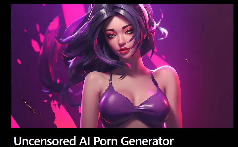 AI sex is the future. Here!